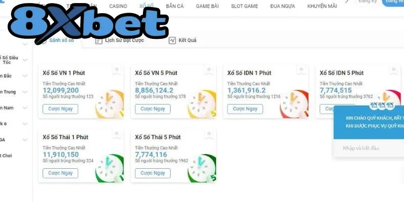 batch a3 3 Tiền thưởng sảnh lô đề 8XBET cực lớn